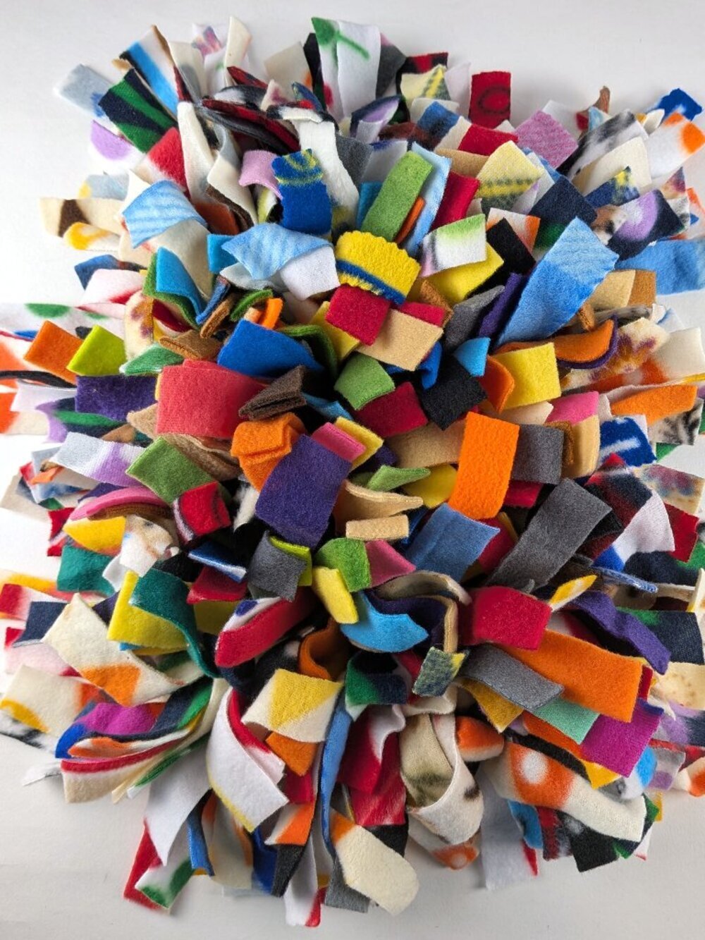 NEW Dog/Cat Snuffle Mat - Multicolor Scraps #58